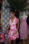 MALIBU PINK HALTER MINI DRESS