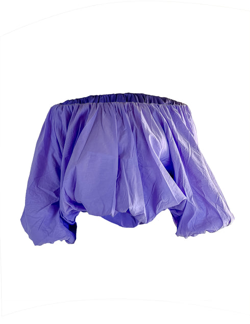 VOLUMINOUS LAVENDER TOP