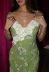 SAGE BLOSSOM LACE DRESS