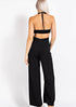 CUT OUT WIDE LEG JUMPSUIT