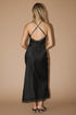 MIDNIGHT LACE SLIP MAXI DRESS