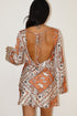 DESERT MUSE OPEN BACK MINI DRESS