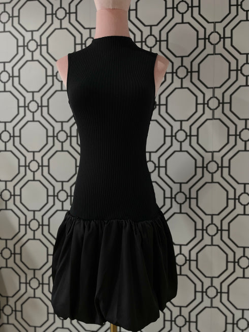 OPEN BACK BUBBLE DRESS