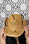 DESERT TREASURE STRAW COWGIRL HAT