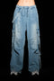BALLOON CARGO DENIM PANT