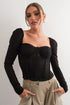 SWEET HEART CORSET TOP