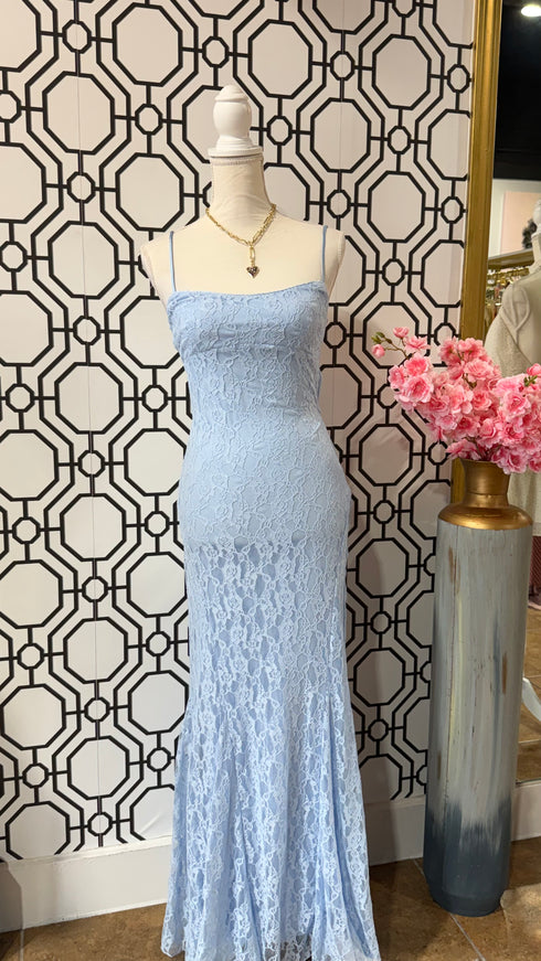 SKY BLUE LACE DREAM DRESS