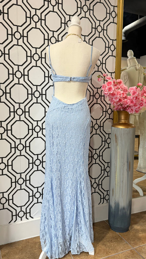 SKY BLUE LACE DREAM DRESS