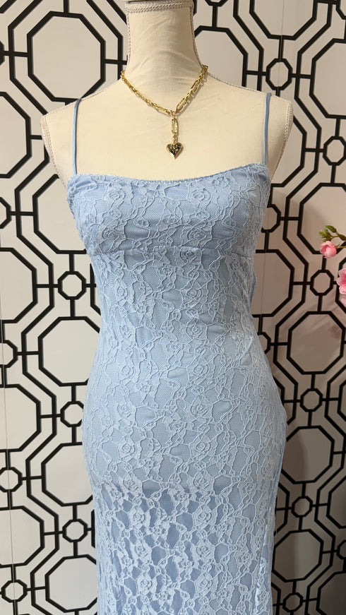 SKY BLUE LACE DREAM DRESS