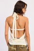 GOLDEN HOUR HALTER TOP