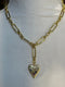 Tinsley Necklace with Multi color stone