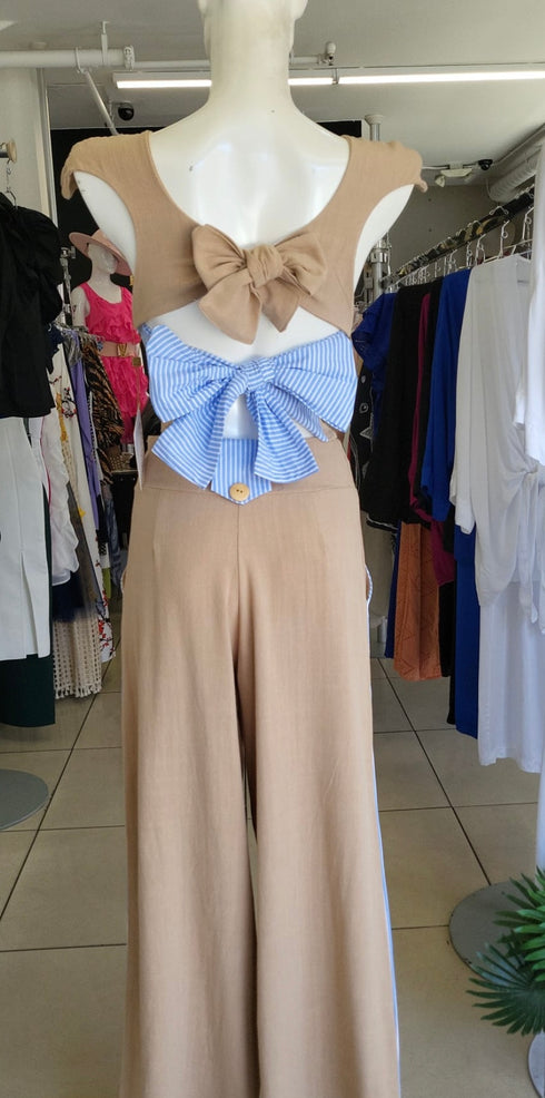 LINEN PANTS AND TOP SET