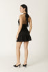 MIDNIGHT ROMANCE HALTER DRESS