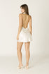 CHAMPAGNE GLOW MINI DRESS