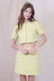 YELLOW TWEED SET