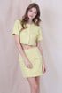 YELLOW TWEED SET