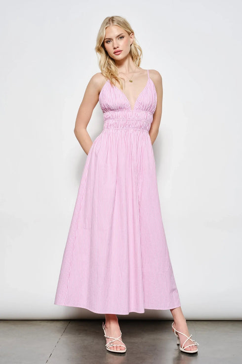 BLUSH COAST MAXI DRESS