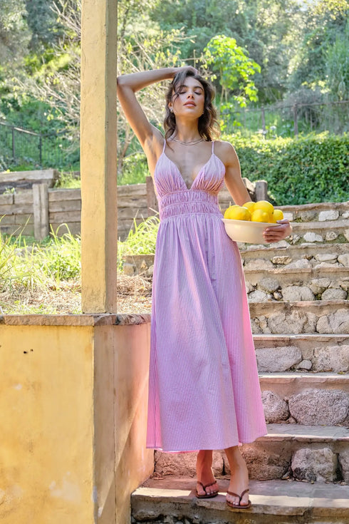 BLUSH COAST MAXI DRESS