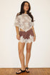 IVORY BLOOM CROCHET TOP