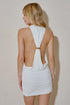 IVORY ALLURE MINI DRESS