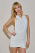 IVORY ALLURE MINI DRESS