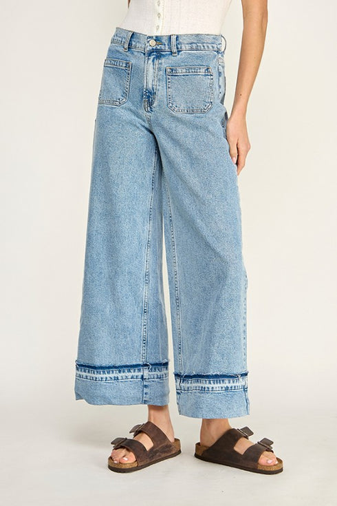 COASTAL BREEZE WIDE LEG JEANS