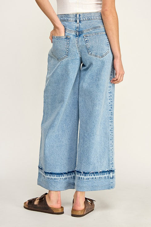 COASTAL BREEZE WIDE LEG JEANS