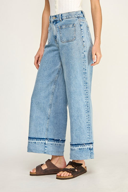 COASTAL BREEZE WIDE LEG JEANS