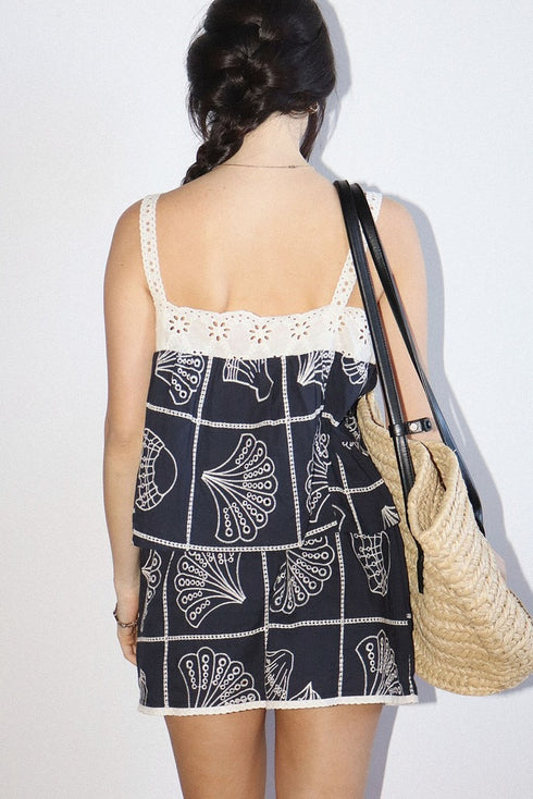 SEASIDE SHELL MINI SKIRT
