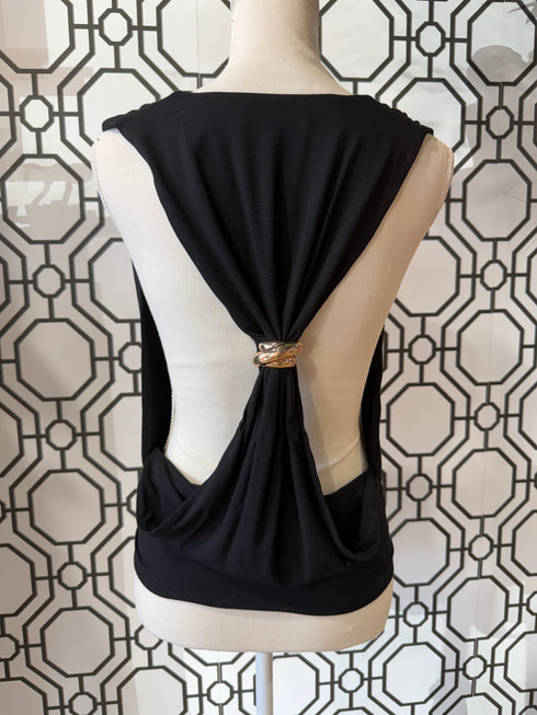 AFTER DARK RING-BACK TOP