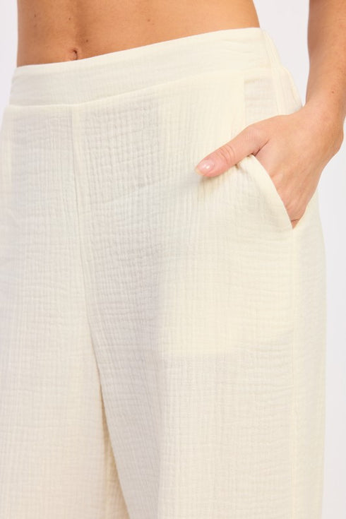 IVORY COAST WIDE-LEG PANTS