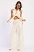 IVORY COAST TIE-HALTER TOP
