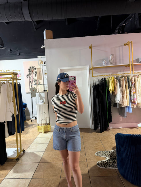 HARBOR LOBSTOR STRIPE TEE