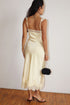 CHAMPAGNE ROMANCE MIDI DRESS
