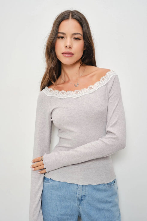 LUNA LACE TOP