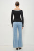 PARISIAN LACE LONG SLEEVE TOP
