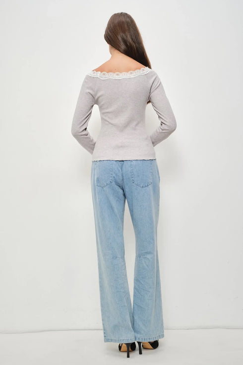 LUNA LACE TOP