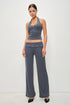 NAUTICAL MUSE HALTER TOP