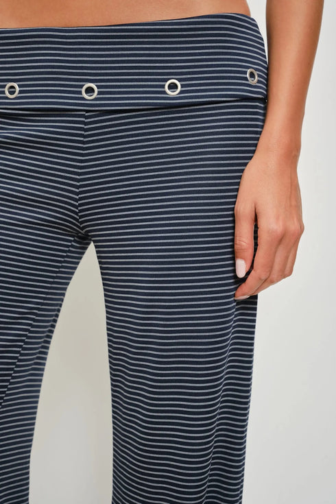 NAUTICAL MUSE WIDE-LEG PANTS