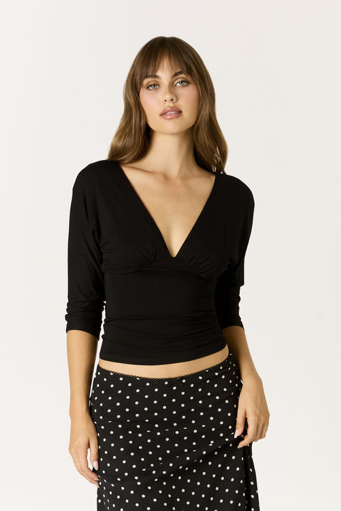 BELLA NOIR TOP