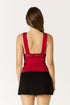 SCARLET ROMANCE LACE TOP