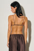 MOCHA MUSE LACE BRALETTE