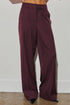 MERLOT MUSE WIDE-LEG PANTS