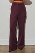 MERLOT MUSE WIDE-LEG PANTS