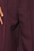 MERLOT MUSE WIDE-LEG PANTS