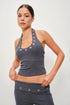 NAUTICAL MUSE HALTER TOP