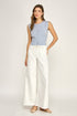 SKYLINE BUTTON KNIT TOP