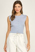 SKYLINE BUTTON KNIT TOP