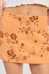 SUNSET BLOOM BEADED SKIRT