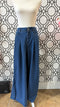 HUDSON FLOW WIDE-LEG DENIM PANTS